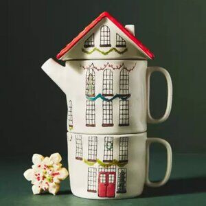 NWT/NWOT Anthropologie Tea for One Teapot & Mug Set (5 Available)